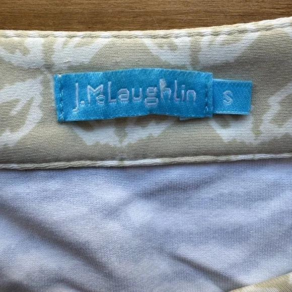 J. McLaughlin Zebra Print Knit Dress 3/4 Sleeve Career Casual S - Picture 5 of 6